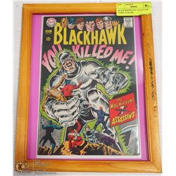 BLACK WHAWK #237 COLLECTOR COMIC IN FRAME