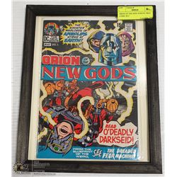 ORION OF THE NEW GODS #2 1960'S COMIC IN FRAME