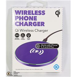 NEW GEMS QI WIRELESS PHONE CHARGER