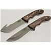 Image 2 : NEW SPORTSMAN 2PC. HUNTING KNIFE SET W/ SHEATH