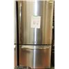 Image 1 : GE S/S 25CUFT BOTTOM MOUNT REFRIGERATOR