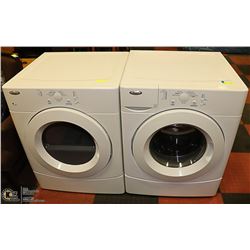WHIRLPOOL HE FRONT LOAD WASHER AND
