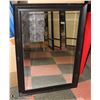 Image 1 : BLACK FRAMED MIRROR 29 X 42
