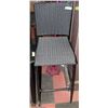 Image 1 : BLACK OUTDOOR BAR HEIGHT CHAIR