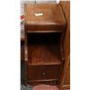 Image 1 : ANTIQUE NIGHTSTAND 13 X 17 X 28