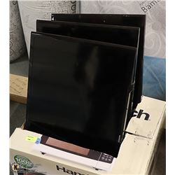 BOX WITH 3 ASSORTED LCD TV'S AS IS
