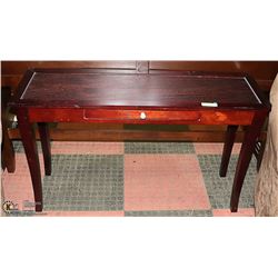SOLID ROSEWOOD COLOR FRONT ENTRY/SOFA TABLE