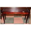 Image 1 : SOLID ROSEWOOD COLOR FRONT ENTRY/SOFA TABLE