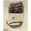 Image 1 : BOX OF RED OAKLEY STYLE  DESIGNER SUNGLASSES