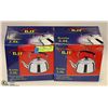Image 1 : 2 HIGH QUALITY STAINLESS STEEL KETTLES 2 LITRE