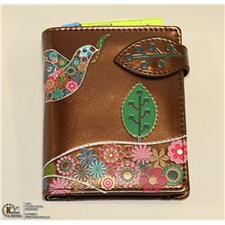 NEW PATCHWORK BIRD SHAGWEAR WALLET