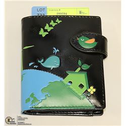 NEW WHALE OVER THE EARTH SHAGWEAR WALLET