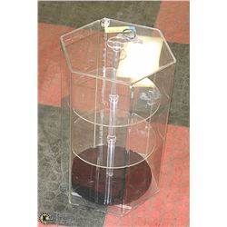 ACRYLIC COUNTERTOP DISPLAY CASE WITH