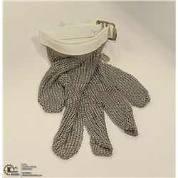STEEL MESH MEAT CUTTERS GLOVE SIZE MEDIUM