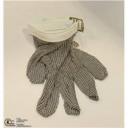 STEEL MESH MEAT CUTTERS GLOVE SIZE MEDIUM