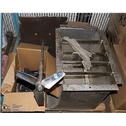 UNCLAIMED PALLET WITH VALVES ETC