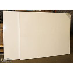 LOT OF 2 ARTISTIC PAINTING CANVASES 48" X 60"