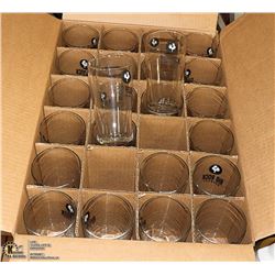 CASE OF 24 NEW 20 OZ BIG ROCK BEER GLASSES