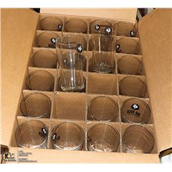 CASE OF 24 NEW 20 OZ BIG ROCK BEER GLASSES