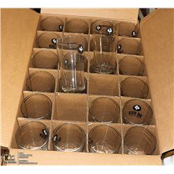 CASE OF 24 NEW 20 OZ BIG ROCK BEER GLASSES