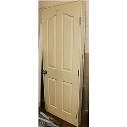 INTERIOR DOOR AND JAM, R.O. 32 X 80 COMPLETE
