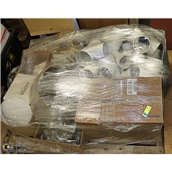PALLET OF ASSORTED PLUMBING AND ELECTRICAL