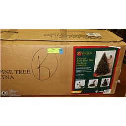 HOLIDAY COLLECTION 6 1/2' LIT CHRISTMAS TREE