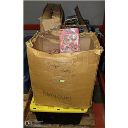 PALLET OF NEW TOYS