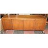 Image 1 : TEAK CREDENZA- VINTAGE- MEASURES 72" LONG X