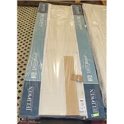 LOT OF 2 NEW 28" DOORS WITH JAMS