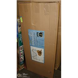 PET CETERA DELUXE METAL PET CAR BARRIER-ADJUSTABLE