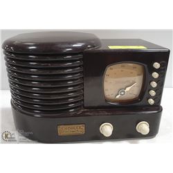 REPLICA ANTIQUE RADIO WITH CASSETTE PLAYER