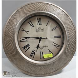 DECORATIVE ROUND WALL CLOCK 22 DIAMETER