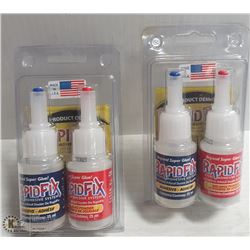 BOX WITH TWO NEW SETS OF RAPID FIX (DUAL