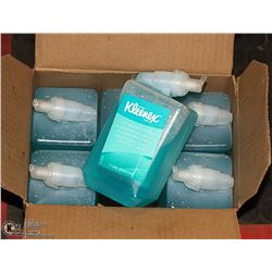 CASE WITH 6 1L BOTTLES KLEENEX BRAND FOAM HAIR
