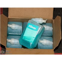 CASE WITH 6 1L BOTTLES KLEENEX BRAND FOAM HAIR