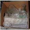 Image 1 : ESTATE BOX OF CRYSTAL AND MORE
