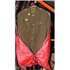 Image 1 : VINTAGE WWII ARMY UNIFORM COAT W/PATCHES