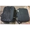 Image 1 : TWO BLACK LAPTOP/MESSENGER BAGS