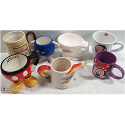 LOT OF MISCELLANEOUS MUGS:  DISNEY, BETTY BOOP,