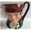 Image 1 : ROYAL DOULTON CHARACTER JUG:  "OLD CHARLIE" D542