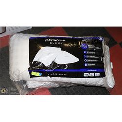 BEAUTYREST BLACK 2 PK  LUXURIOUS PILLOWS SIZE: KIN
