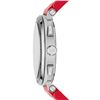 Image 4 : NEW MICHAEL KORS RED SILICON BAND CHRONO MSRP $399