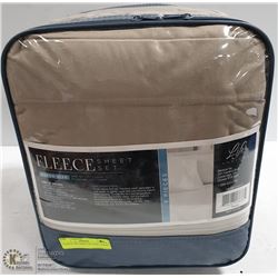 FLEECE 6 PC SHEET SET SIZE: QUEEN