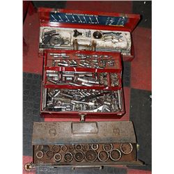 3 TOOL BOXES OF MECHANICS HAND TOOLS