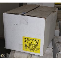 CASE OF 43"X48" FOOD GRADE GARBAGE BAGS