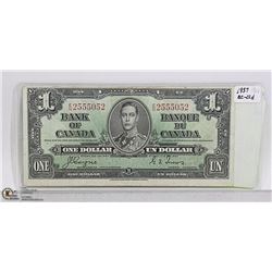 1937 ONE DOLLAR BILL