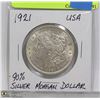 Image 1 : 1921 MORGAN SILVER DOLLAR