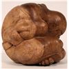 Image 2 : Carved Teak Wood Sumo Wrestler  (119608)