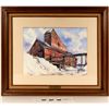Image 2 : Coeur d' Alene Mine - Watercolor by Pat Patterson  (125064)